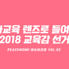 [이슈브리프] Vol.2_평화교육 렌즈로 들여다본 2018 교육감 선거